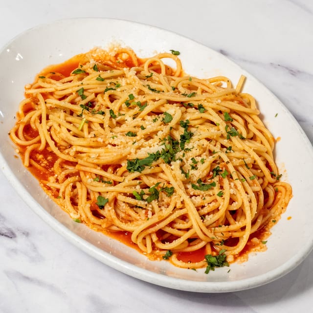 Spaghetti Marinara.