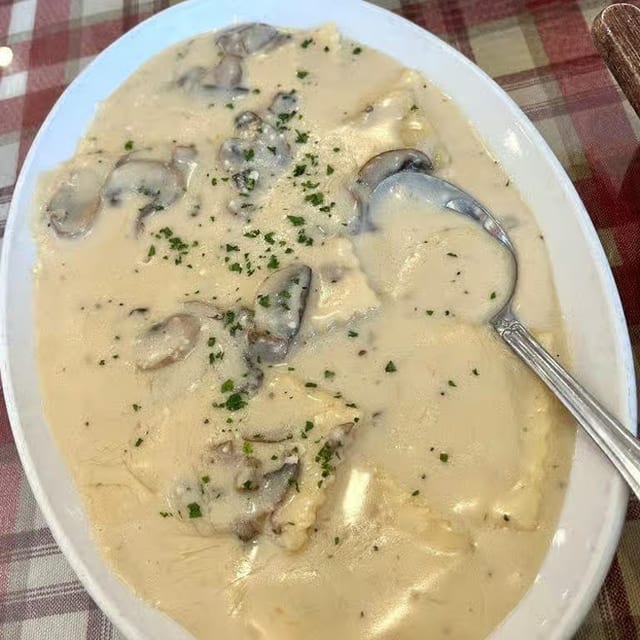 Lobster Ravioli.