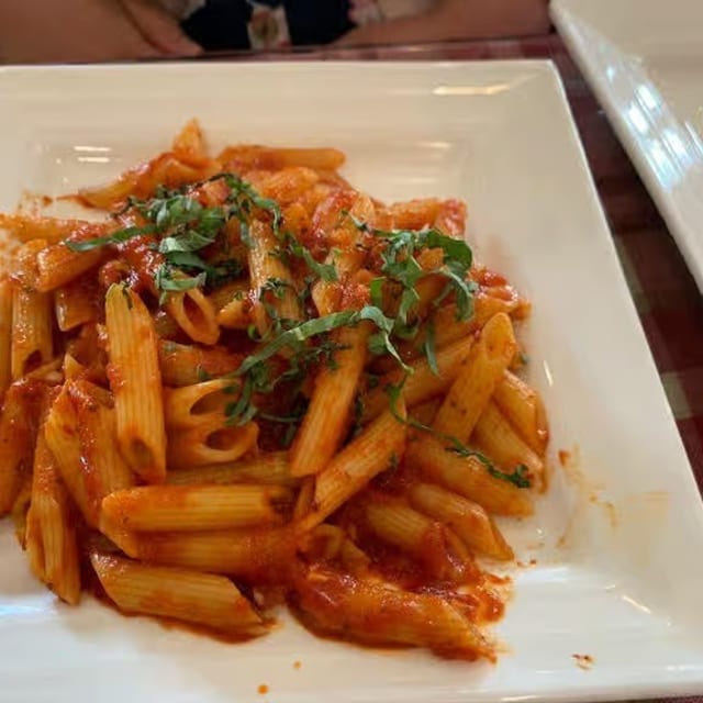 Penne Bolognese.