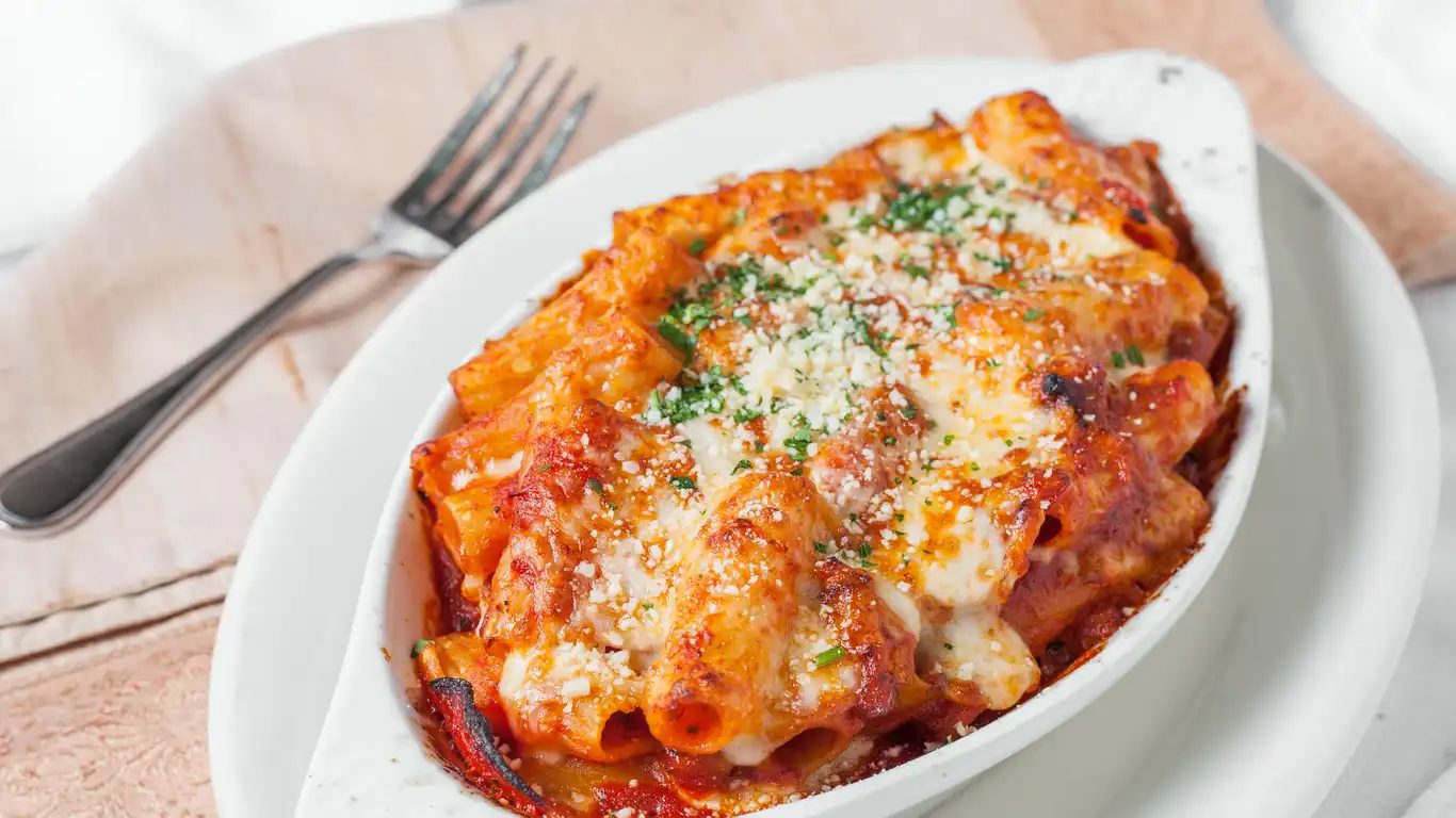 Baked Rigatoni.
