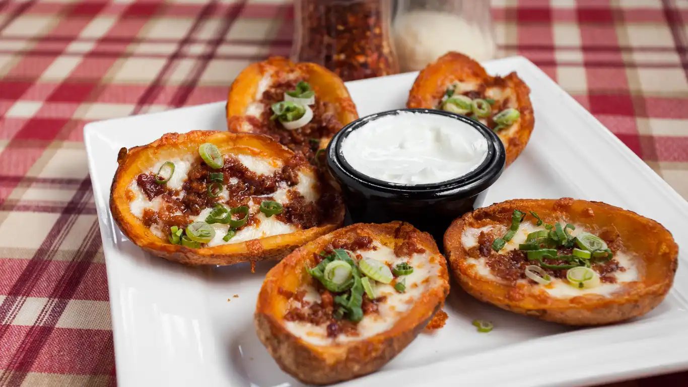 Potato skins.