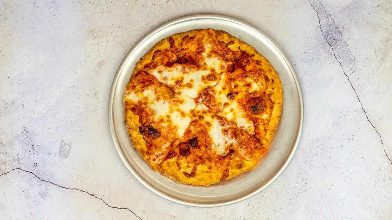 Children's cheese pizza.