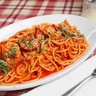 Spaghetti with Shrimp