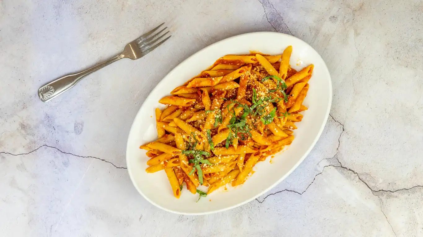 Penne Pomodoro.